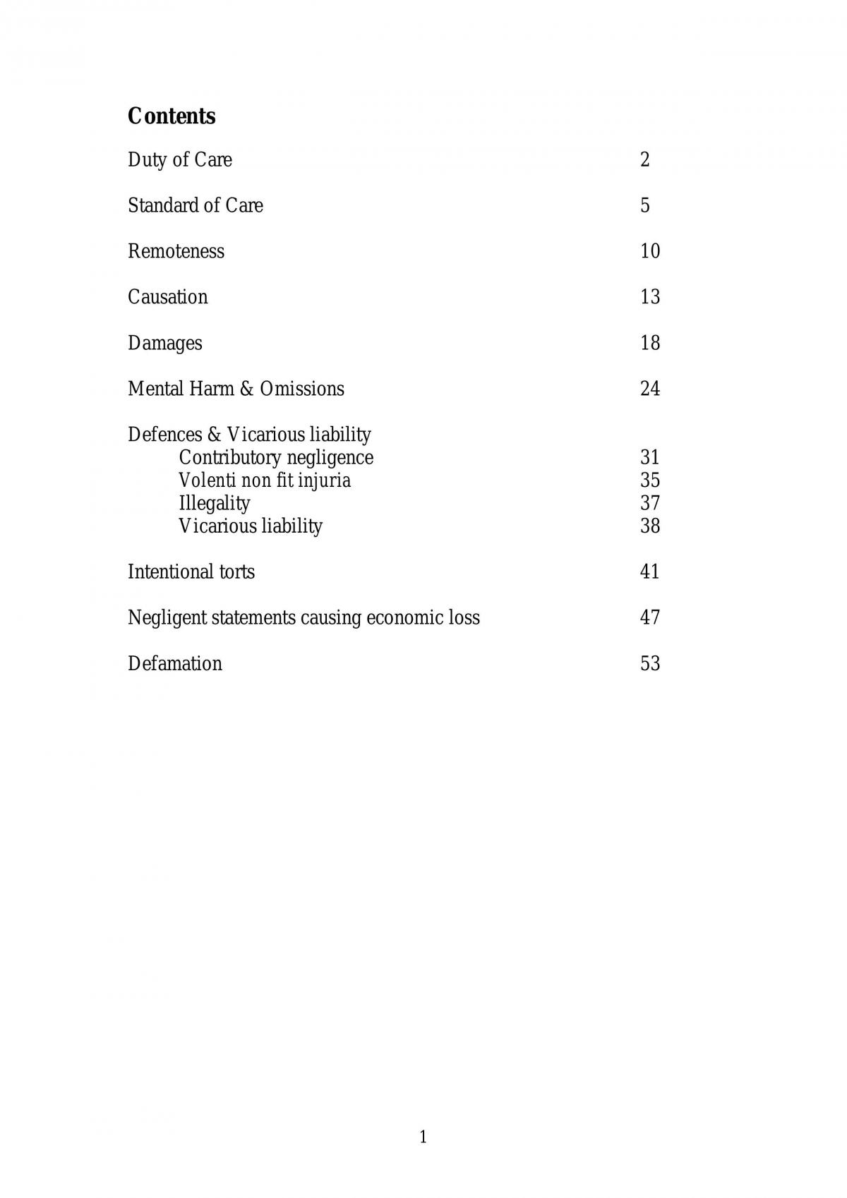 Distinction Quality Notes - Page 1