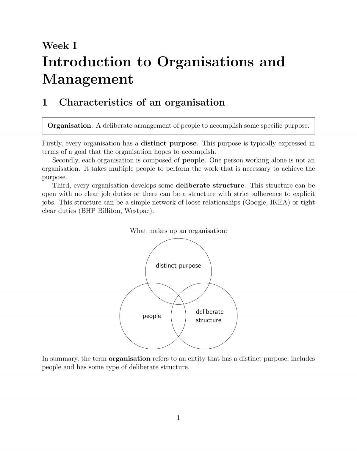 Study Notes - Page 1