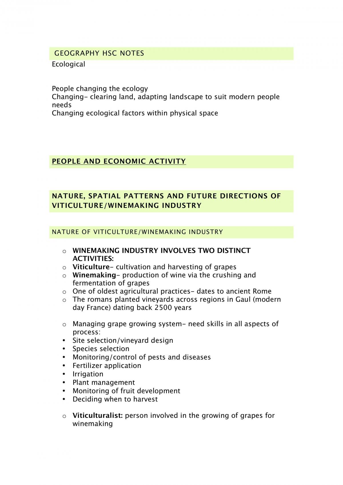 Viticulture Notes - Page 1