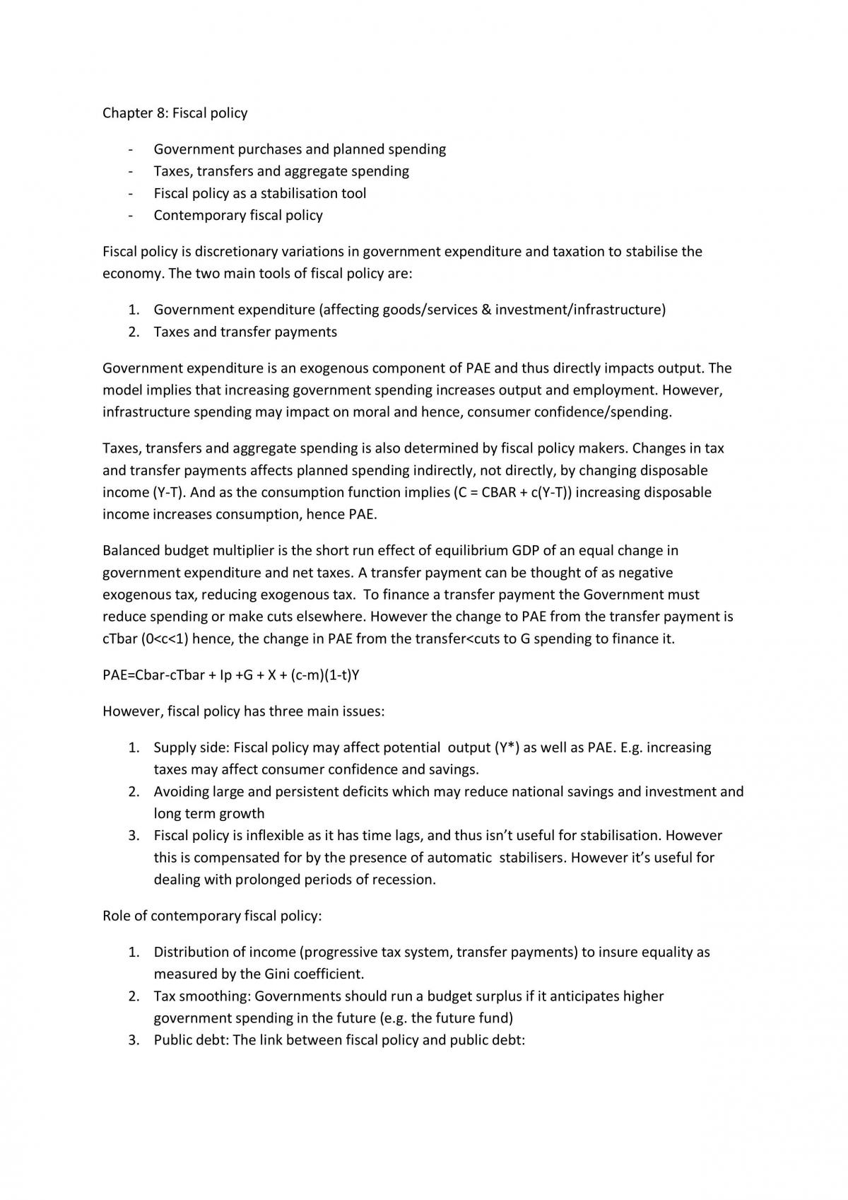 Macro 1 Notes - Page 1