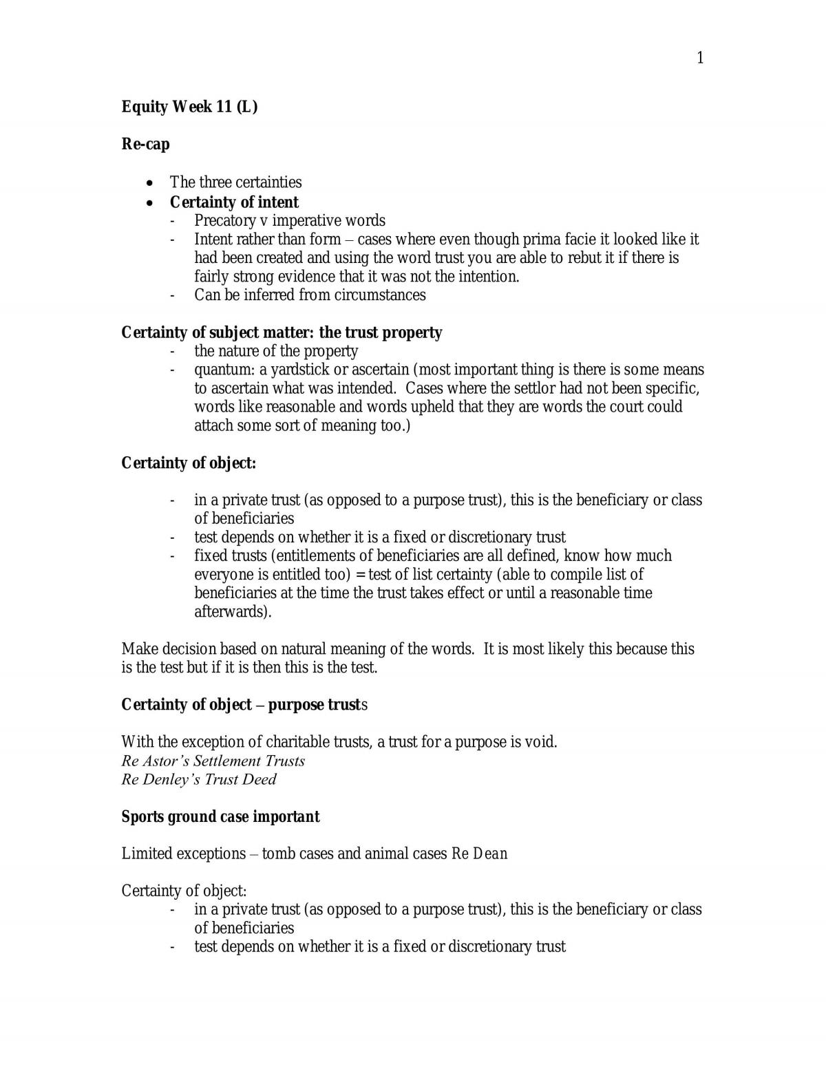 Equity Week 11 Notes - Page 1