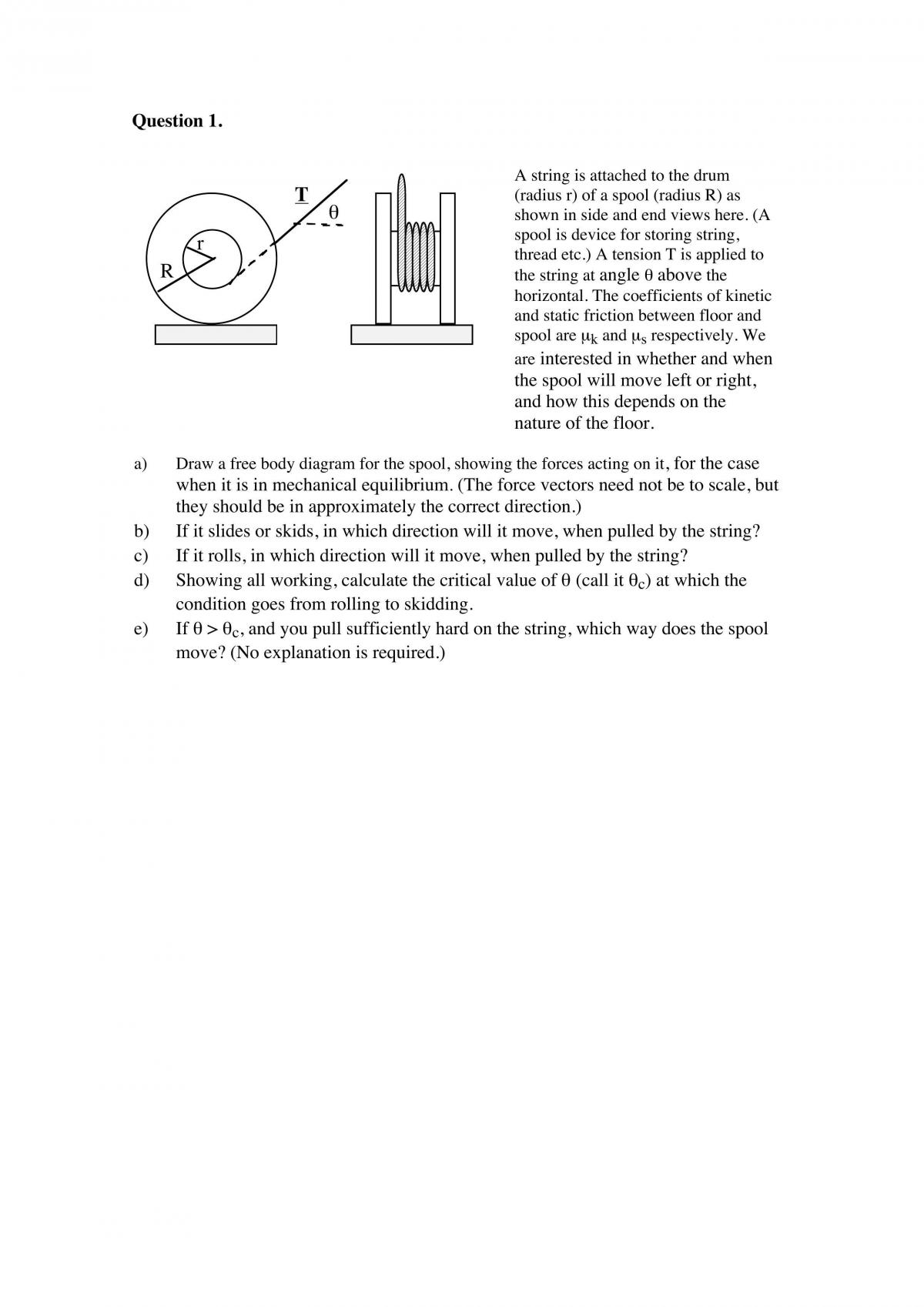 Phys1121/1131 2010 T1 Final Exam solution (Question 1 and 2) - Page 1