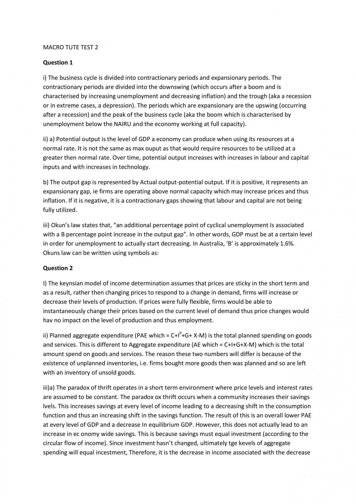 ECON 1102 - Page 1