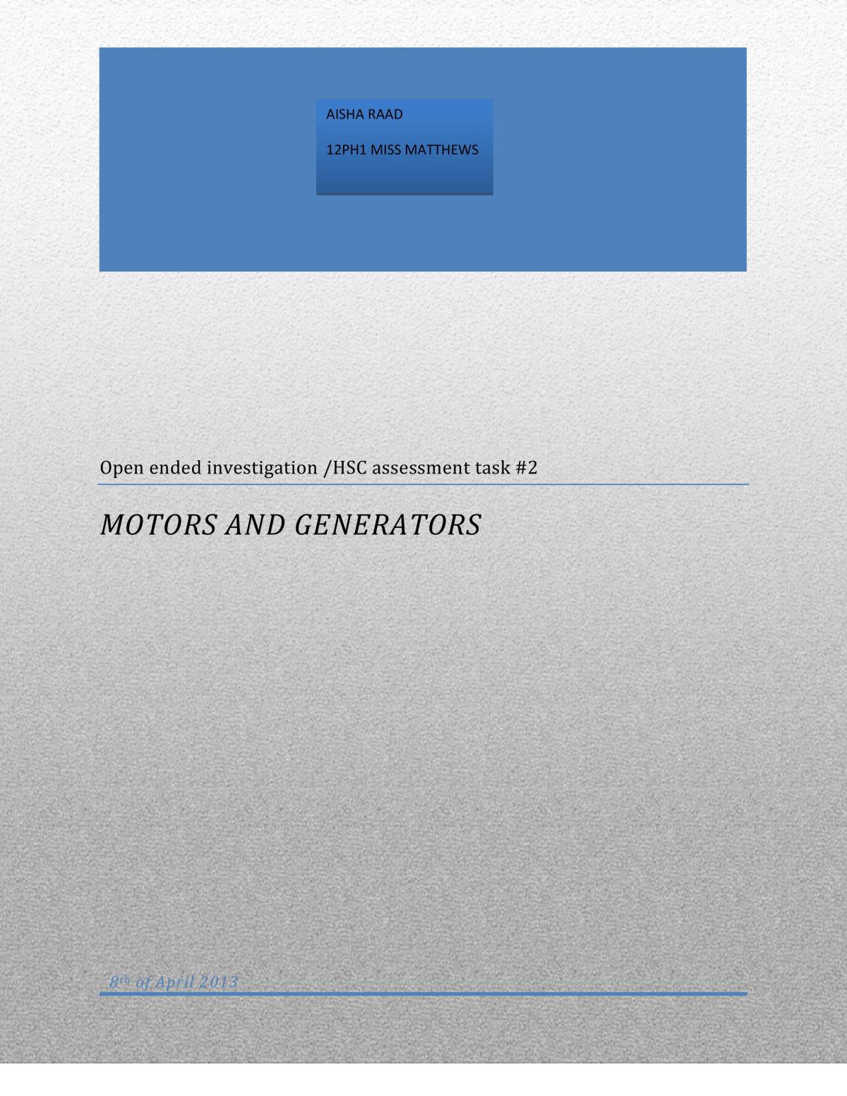 Physics_Assessment_Task-_Open_Ended_Investigation_HSC_Assessment_Task - Page 1