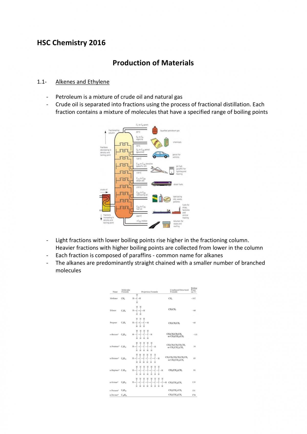 Chemistry Notes 1 - Page 1