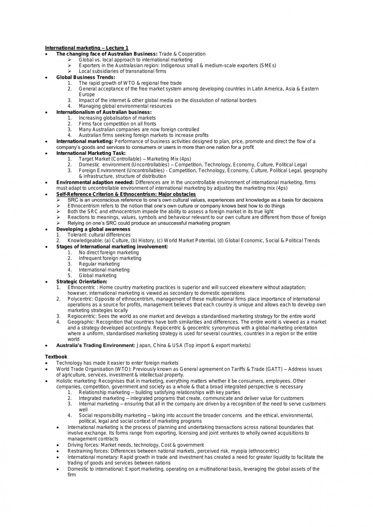 IMAS summary notes - Page 1
