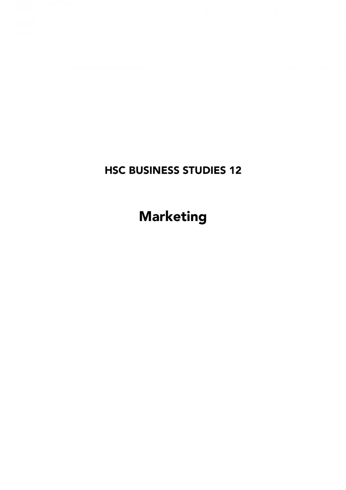 Marketing  - Page 1