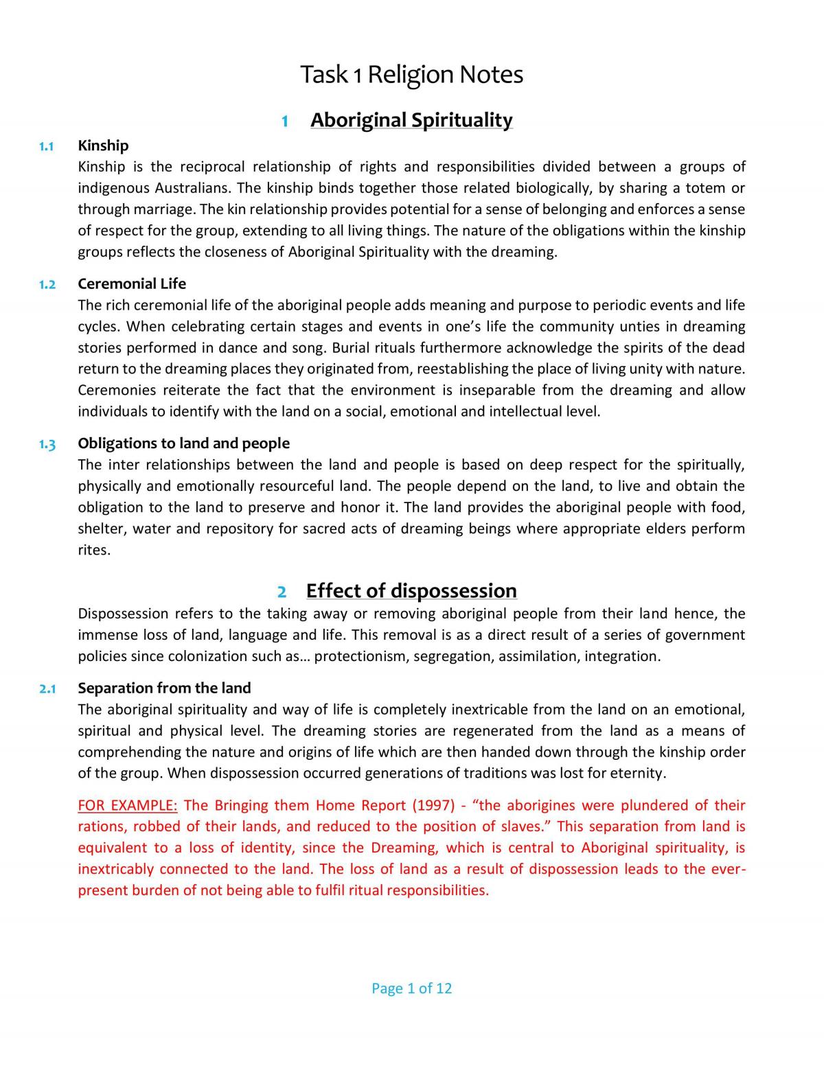 Core Topic- Post 1945 Till the Present - Page 1
