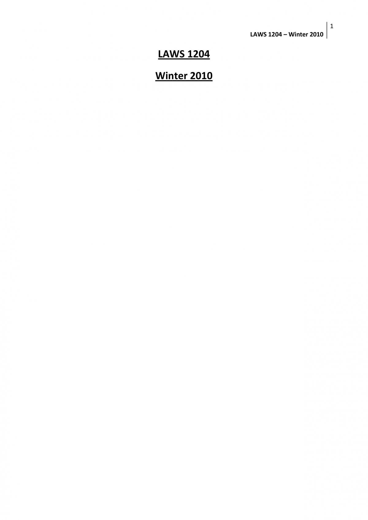 Contracts Summary - Page 1