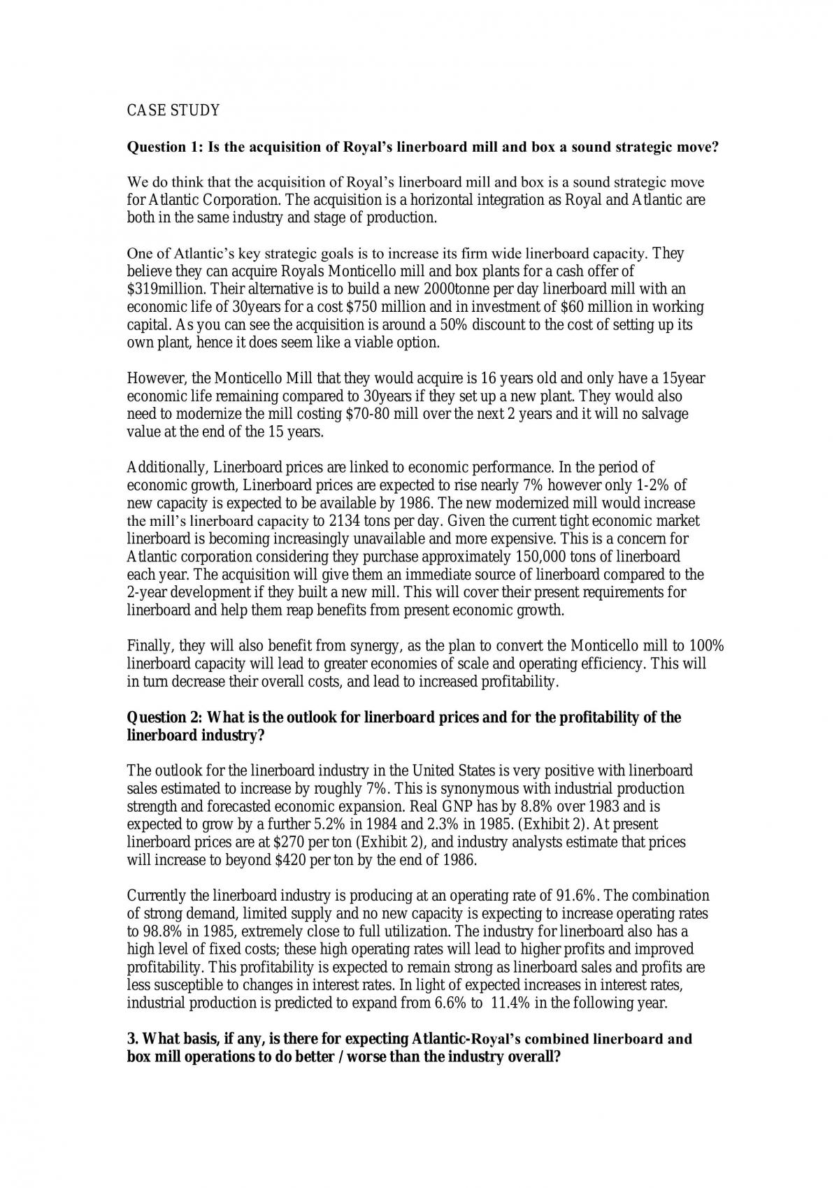 FINS3625 ACF Assignment - Page 1