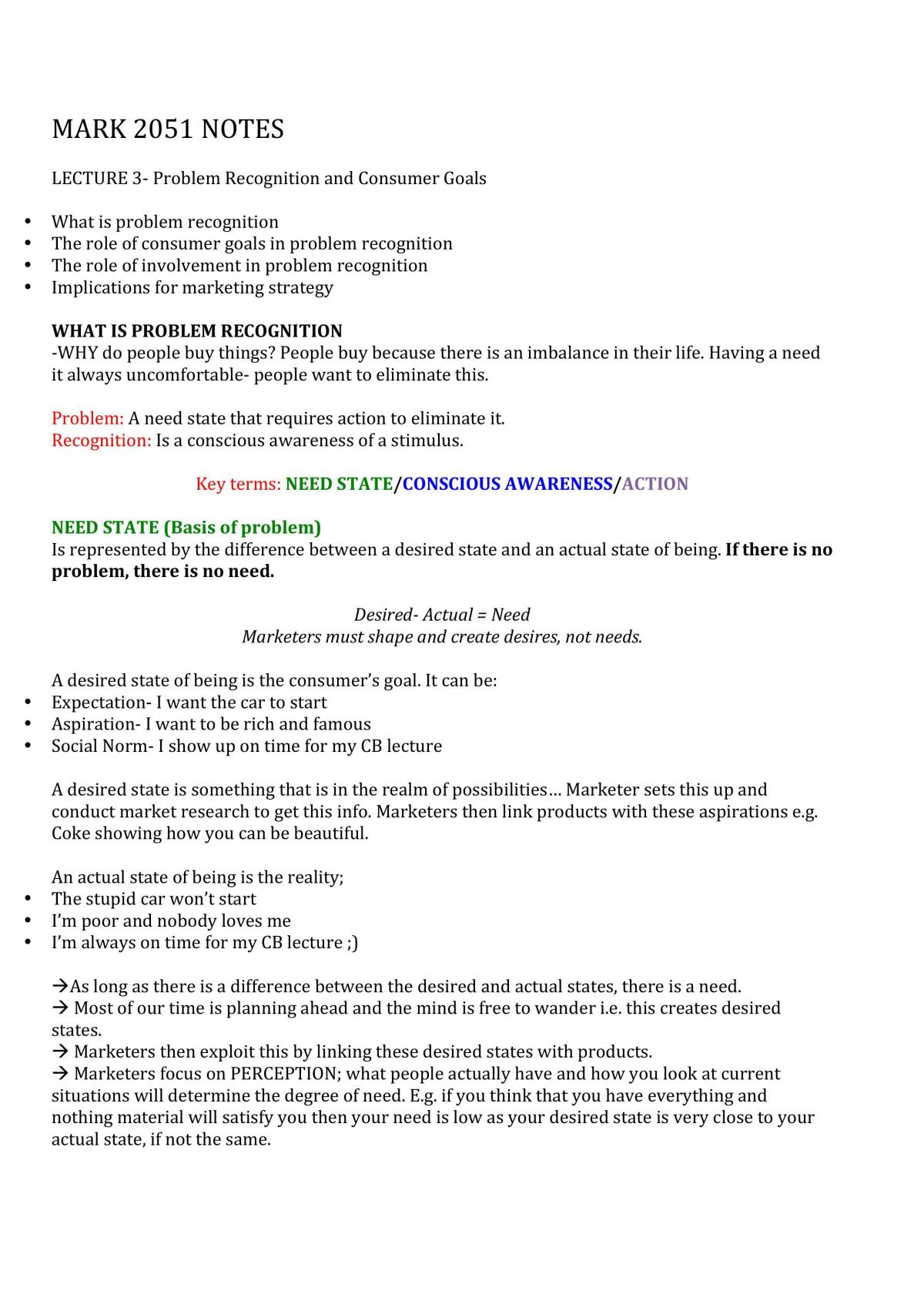 MARK 2051 NOTES - Page 1