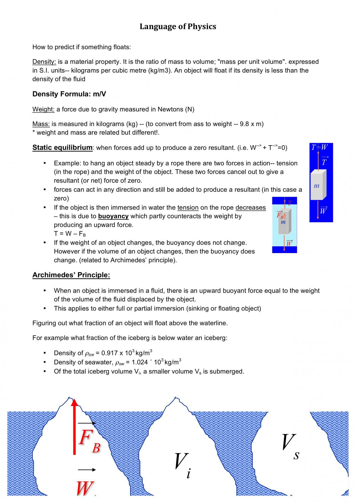 Notes for Module 1 - Page 1
