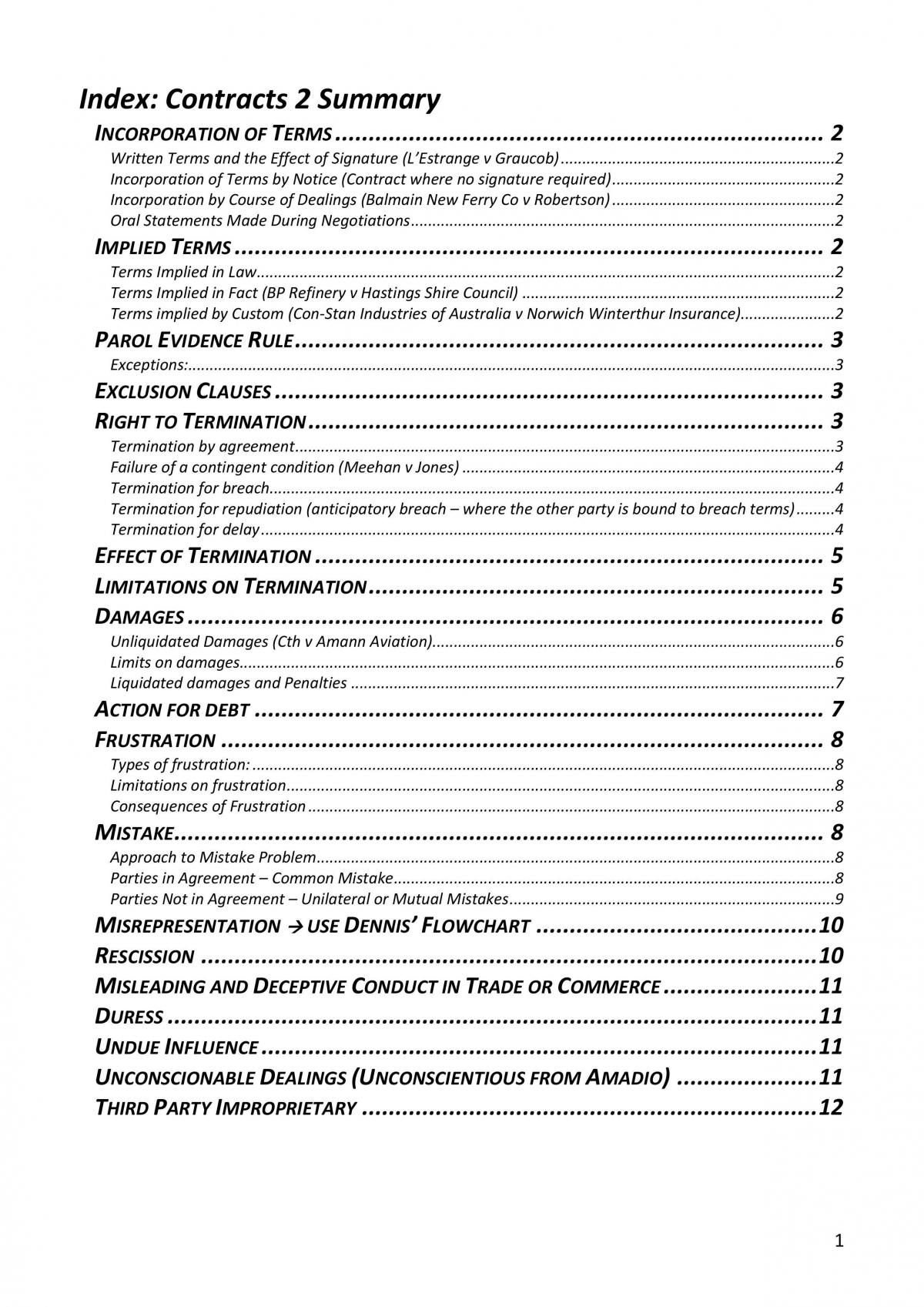 Complete study notes - Page 1