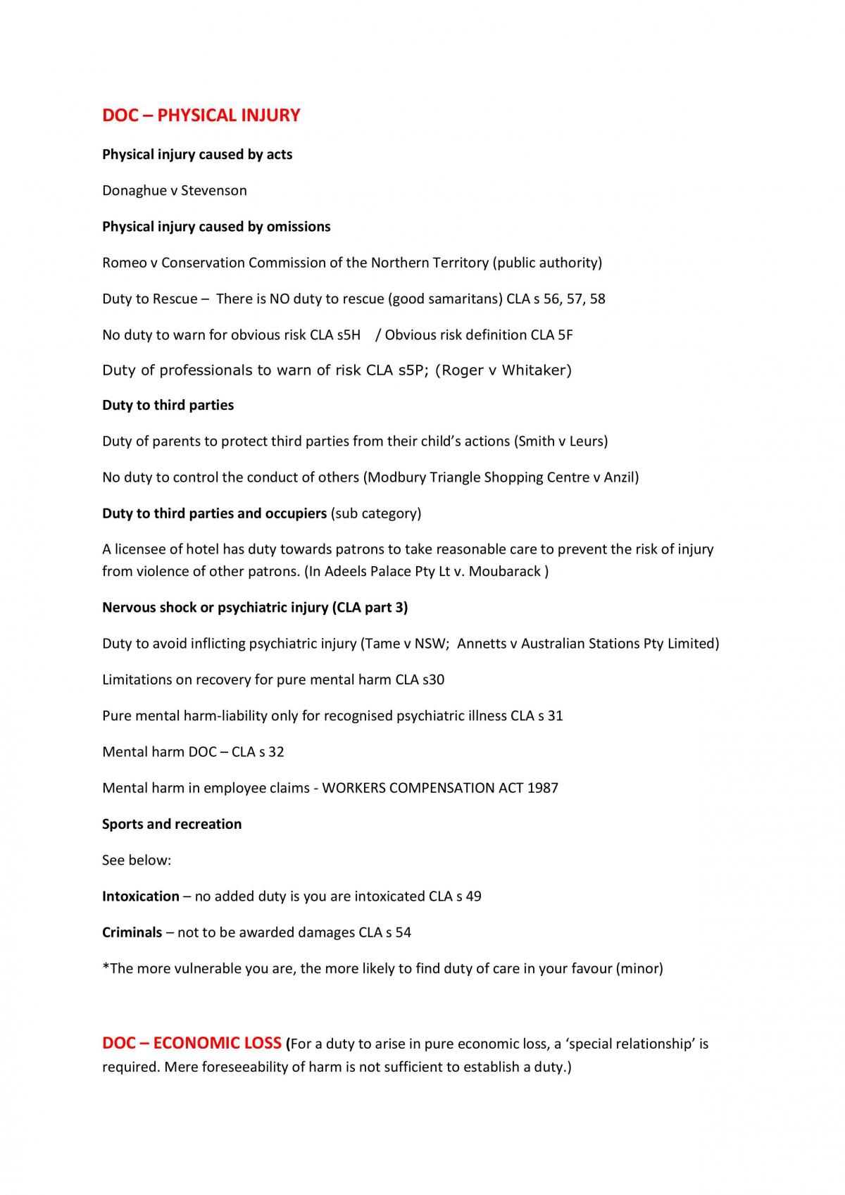 Complete study notes - Page 1