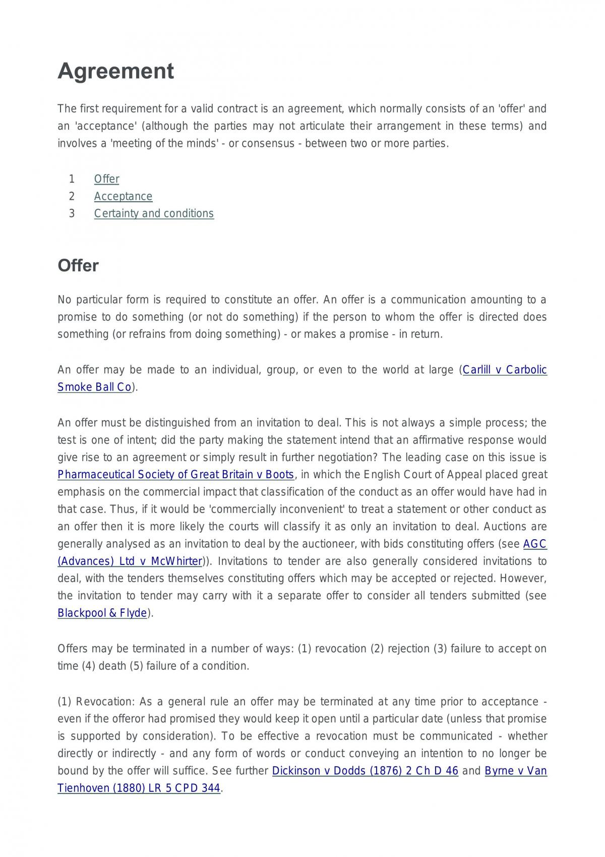 Notes on contracts - Page 1