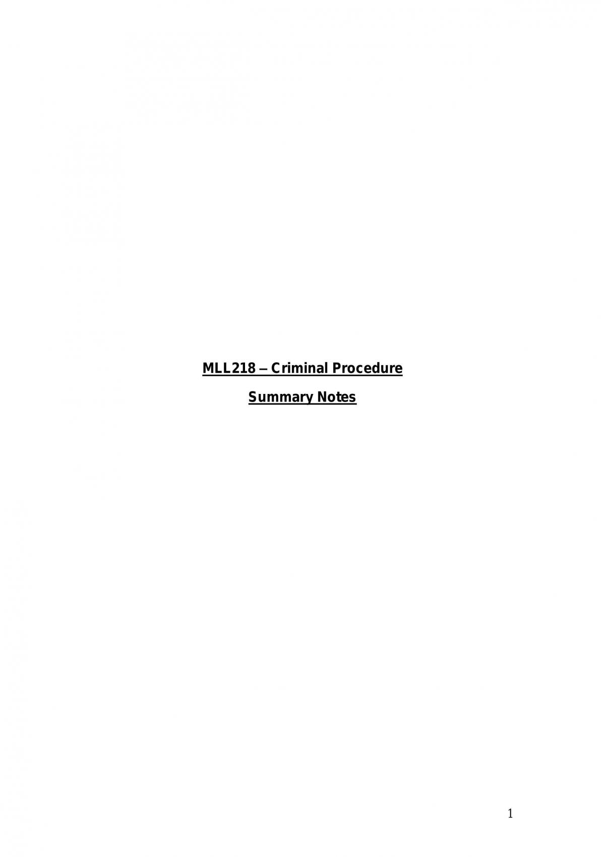 Complete study notes - Page 1