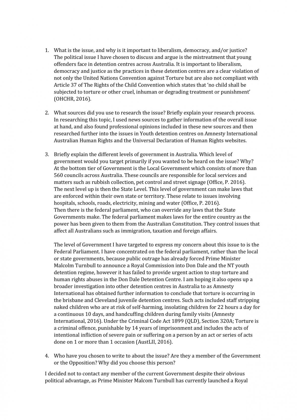 Engaging With Politics Essay - Page 1
