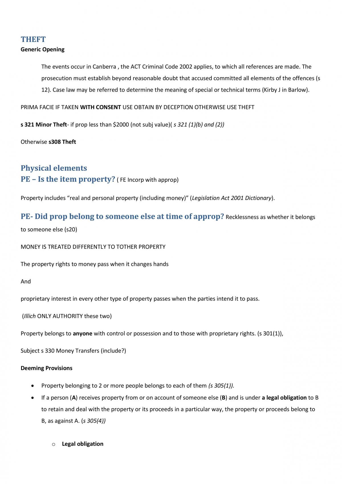 Property offenses - Page 1
