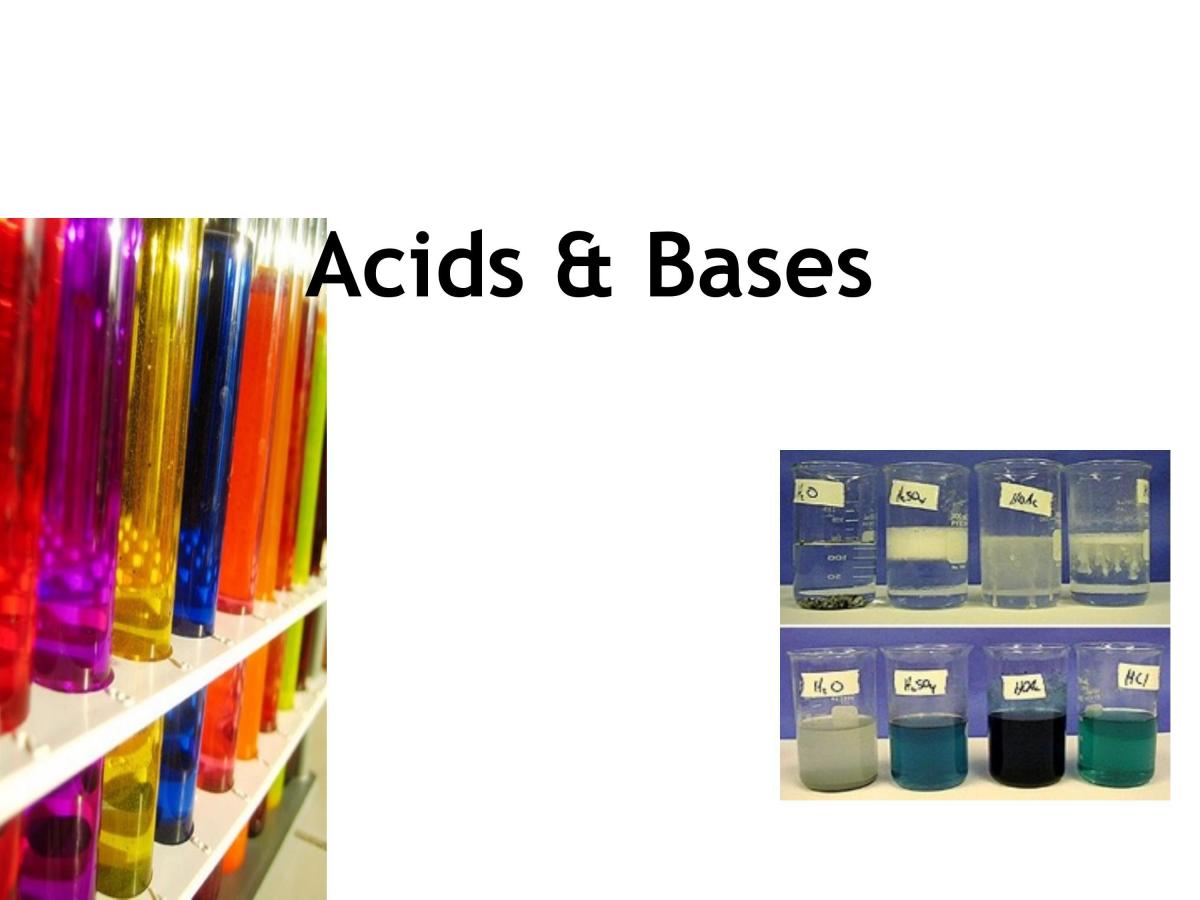 Acids and Bases - Page 1
