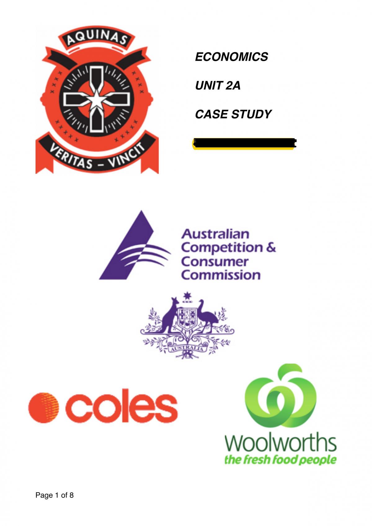 Market Power Case Study - Page 1
