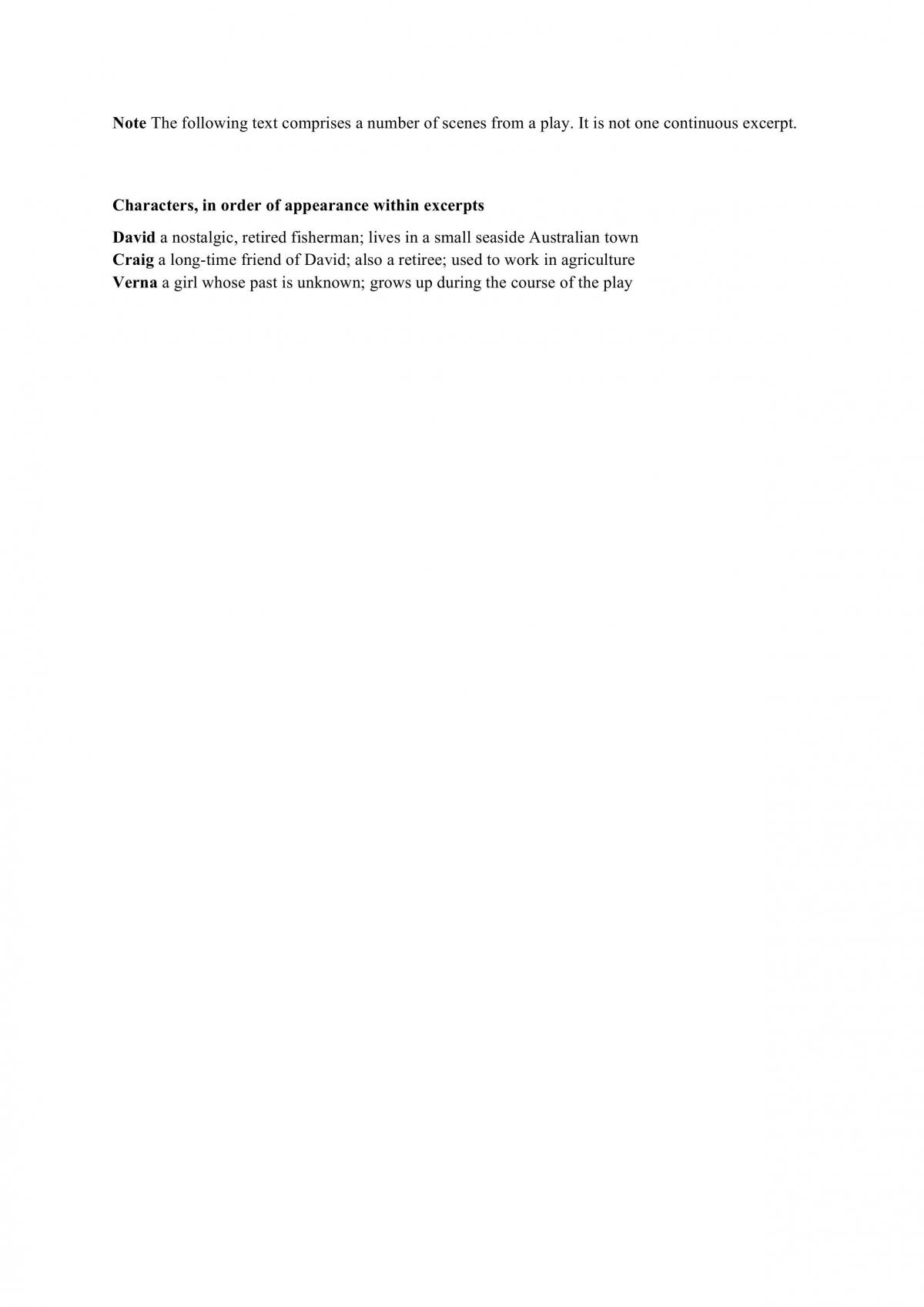 Creative Writing: Drama - Page 1