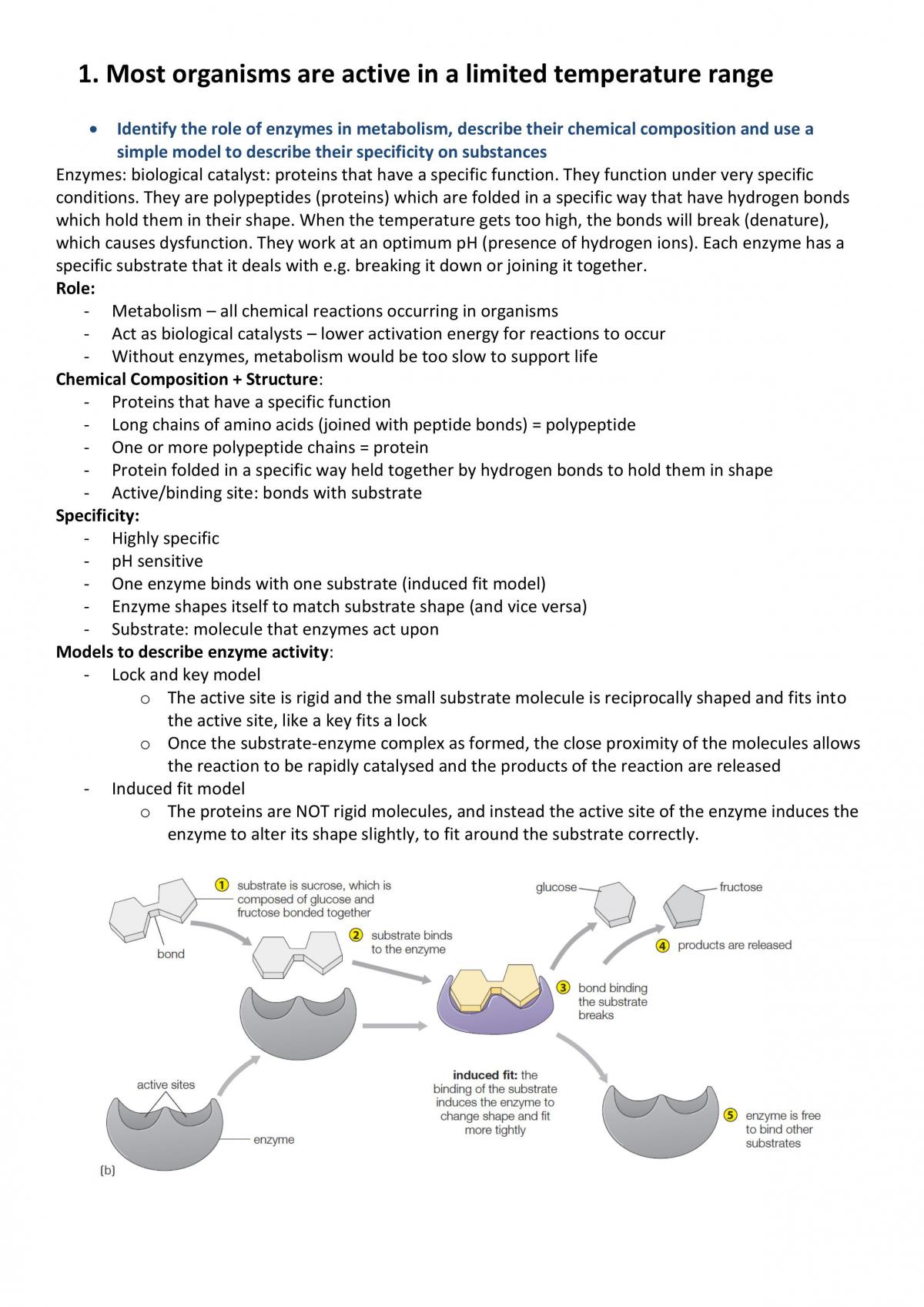Syllabus Notes on Module: Maintaining a Balance - Page 1