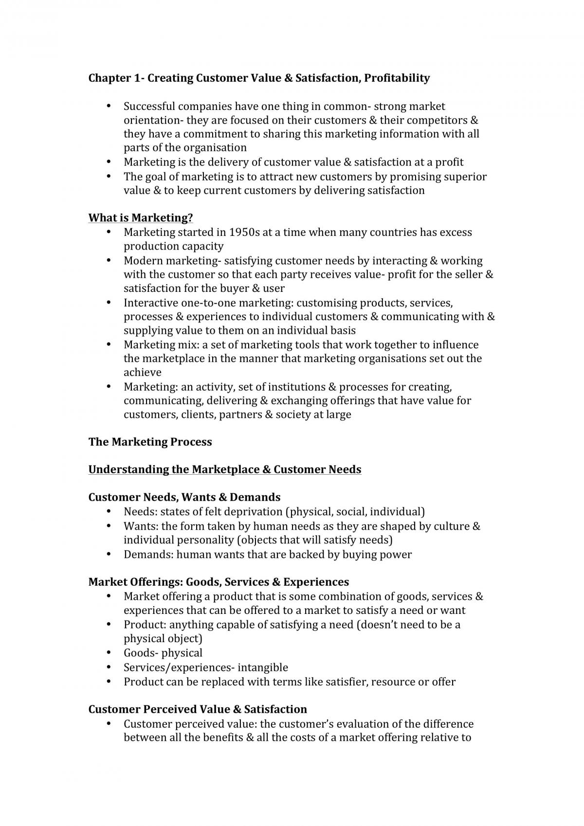 Chapter 1 summary - Page 1