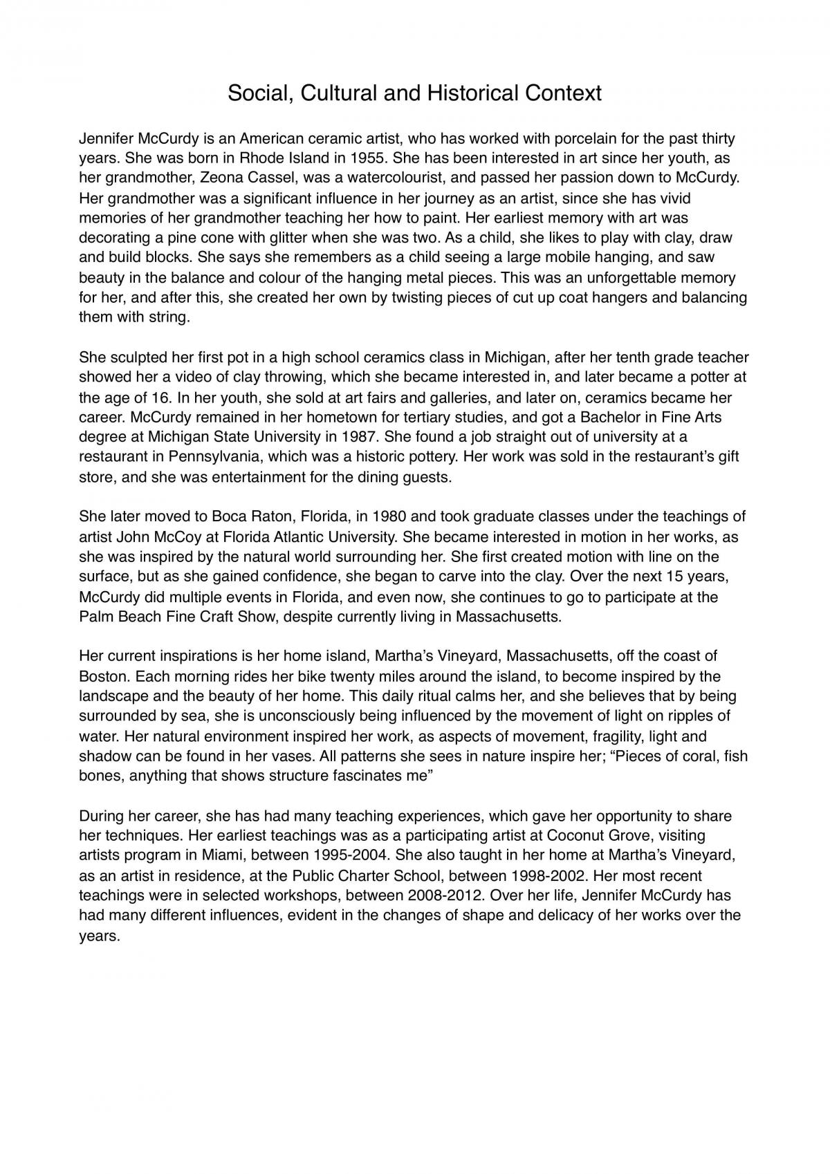 Jennifer McCurdy Investigation - Page 1