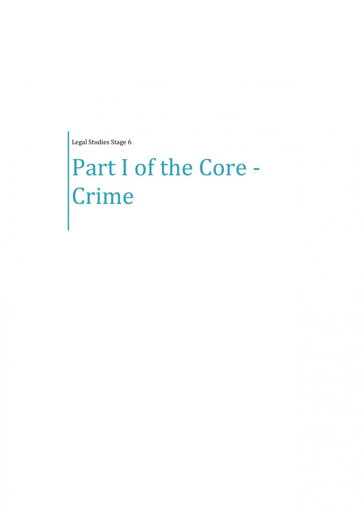 Crime Notes - Page 1