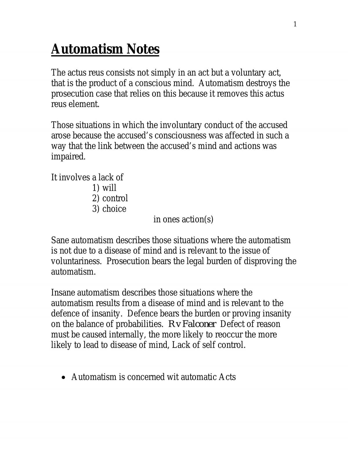 Automatism - Page 1