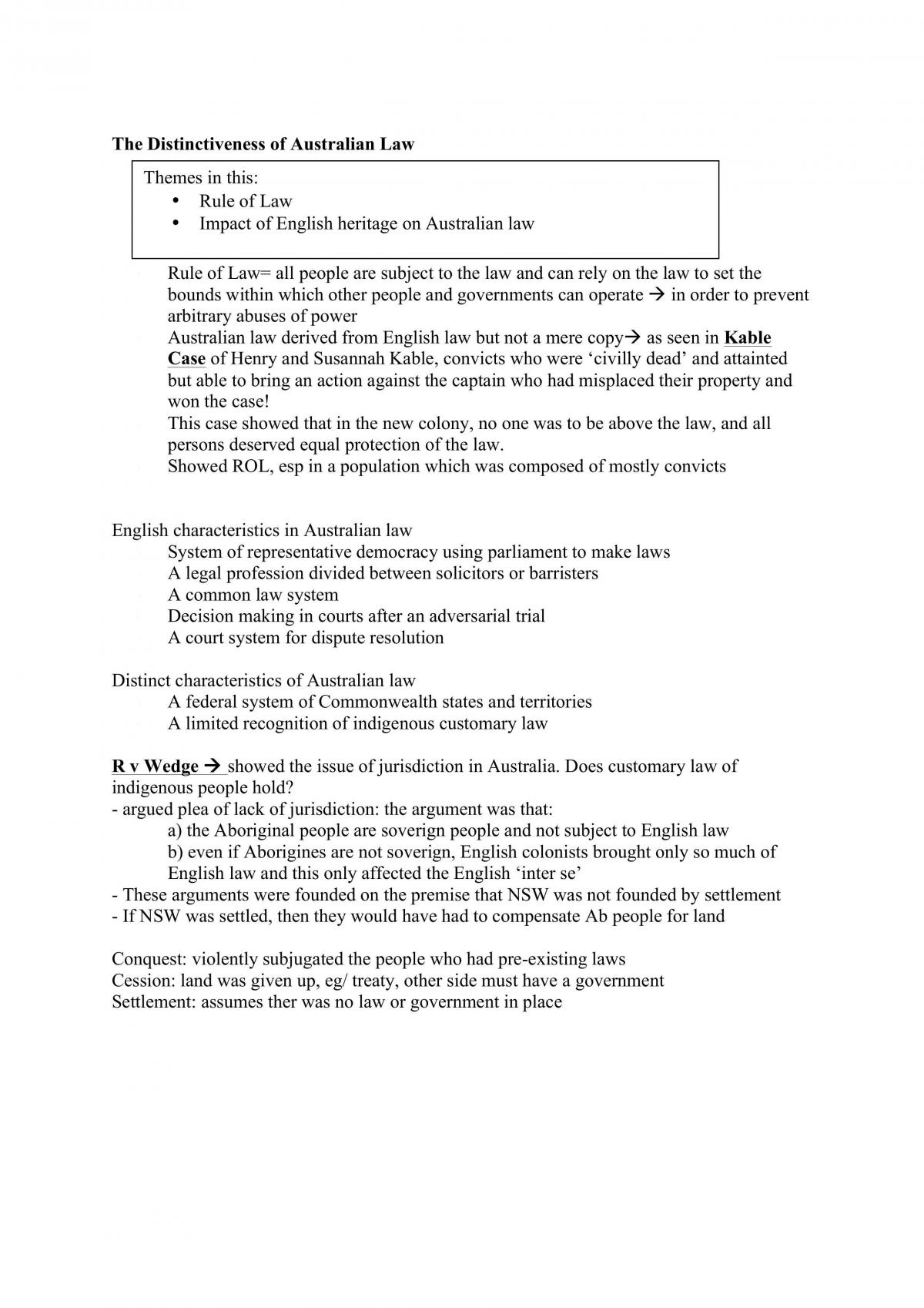 Detailed notes - Page 1