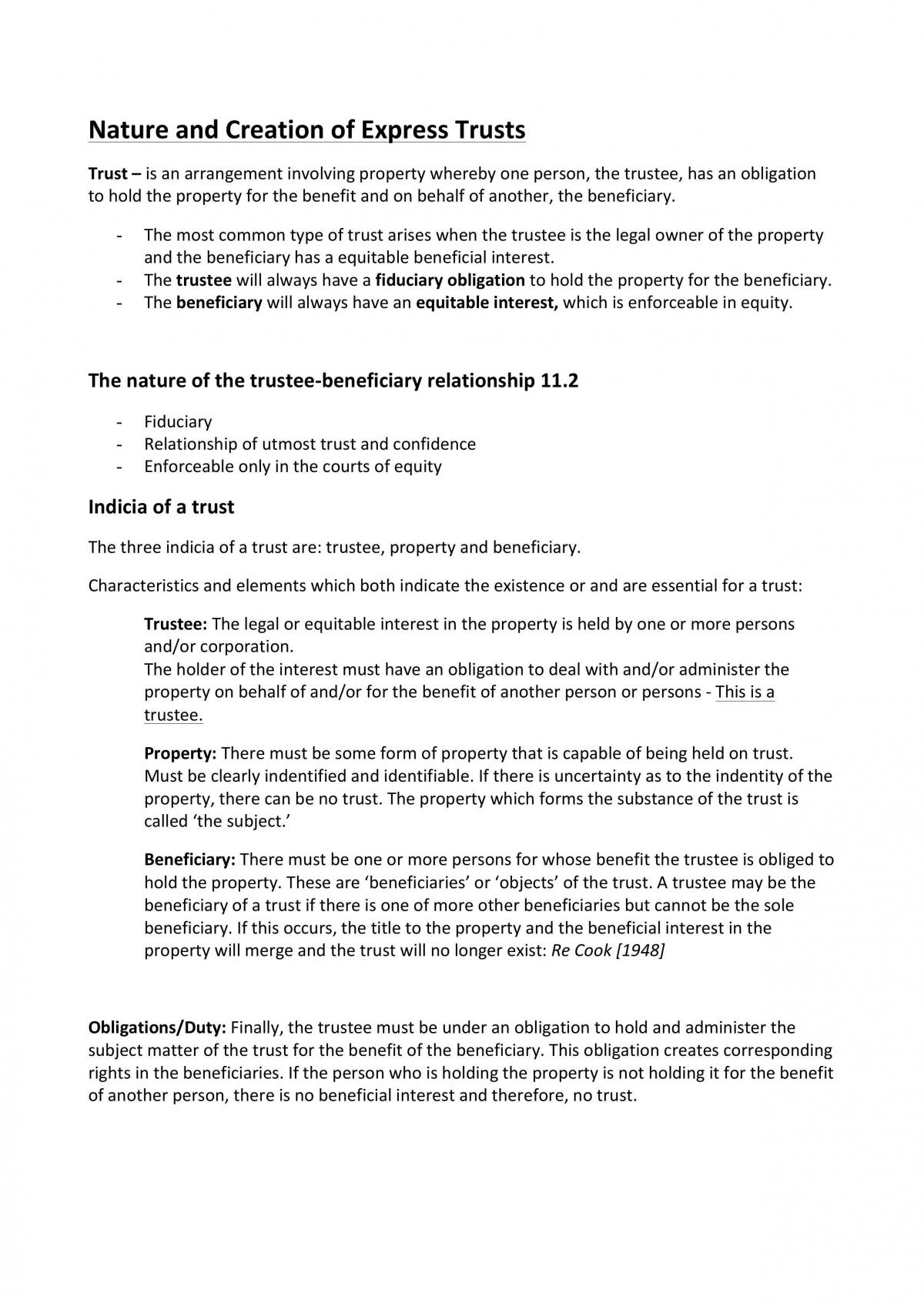 Equity study notes - Page 1