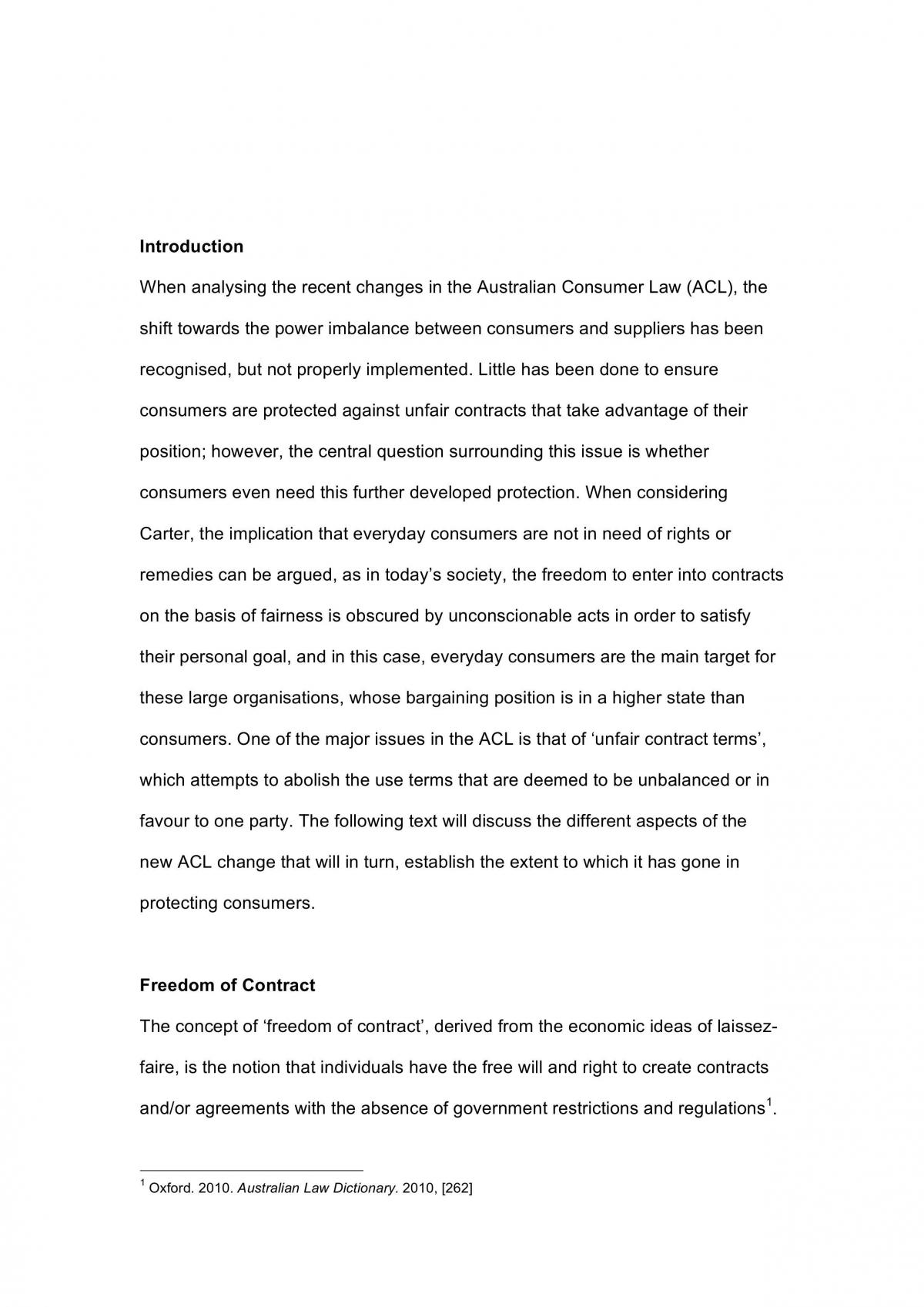 200011 Contracts Assignment - Page 1