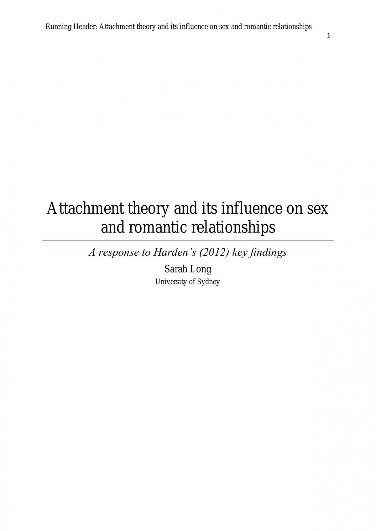 PSYC1001 Essay - Page 1