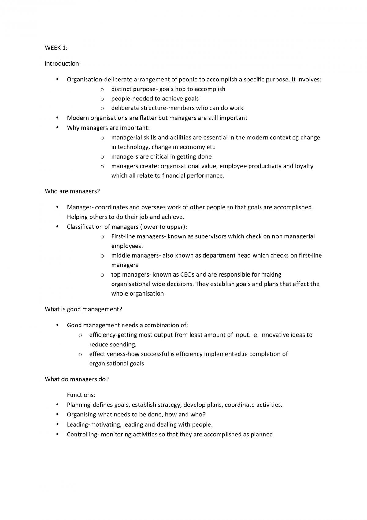 MGMT STUDY NOTES - Page 1