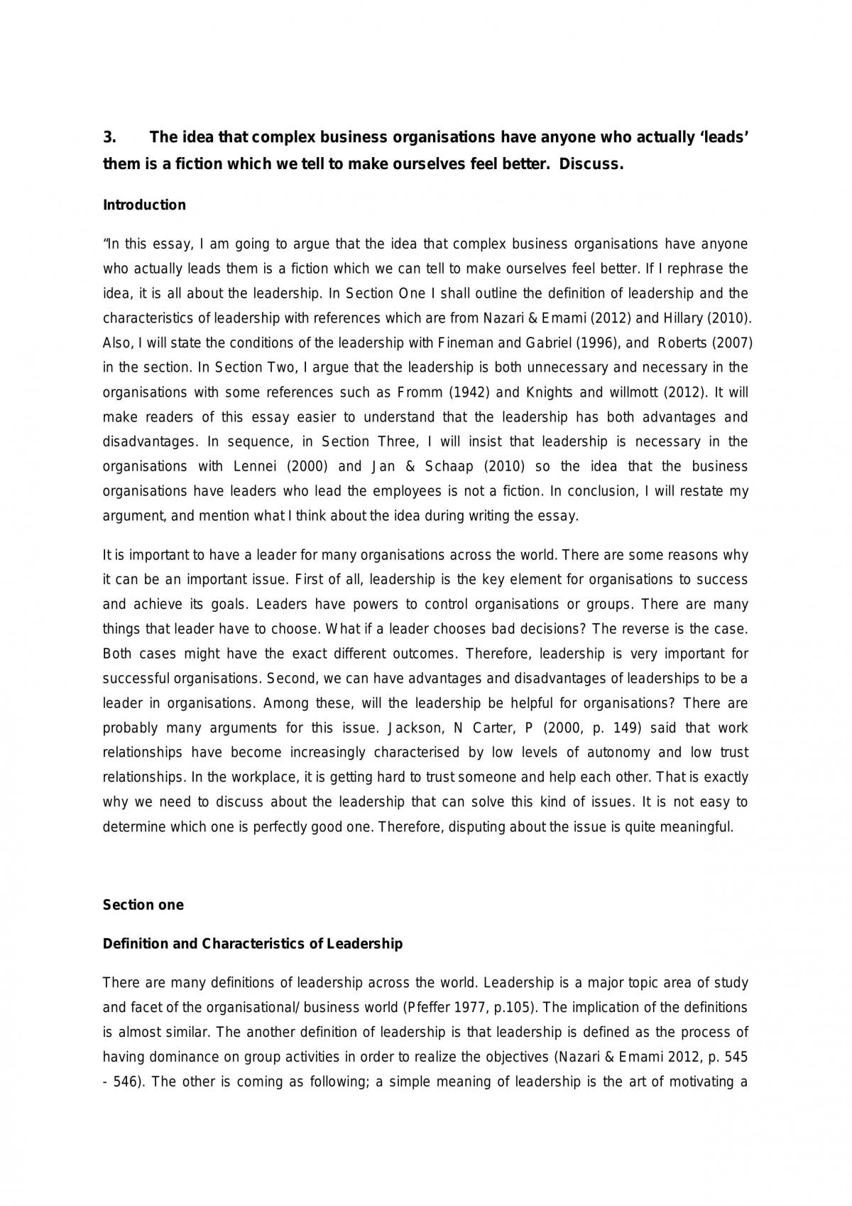 Assignment - Page 1