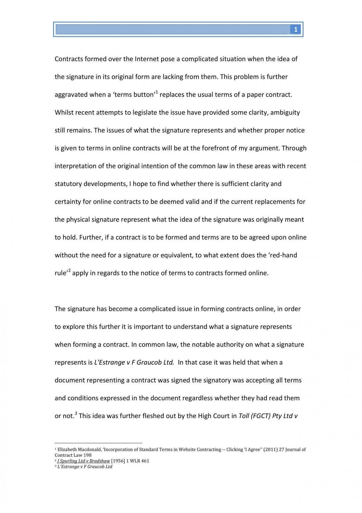 Essay - Page 1