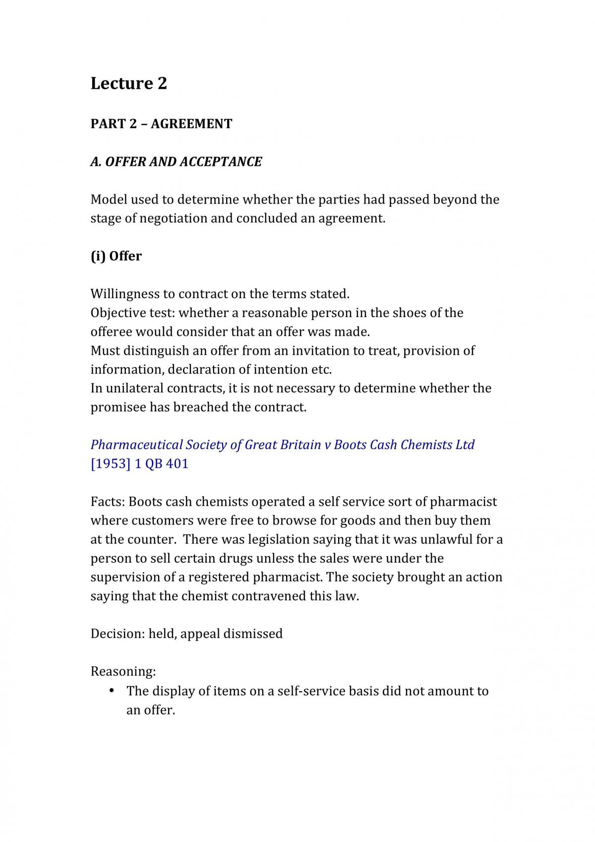 contracts notes - Page 1