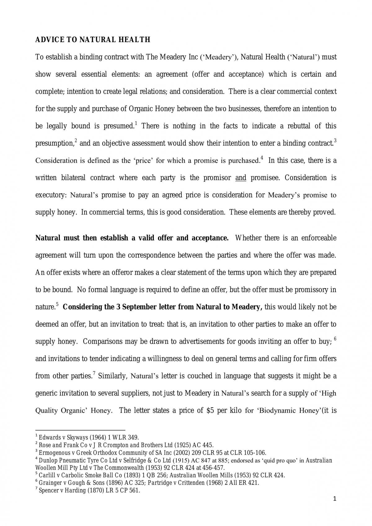 Assignment  - Page 1