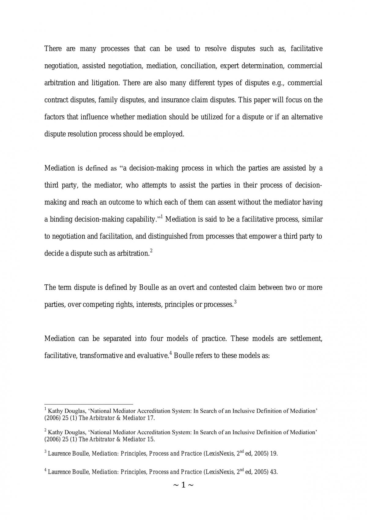 Assignment  - Page 1