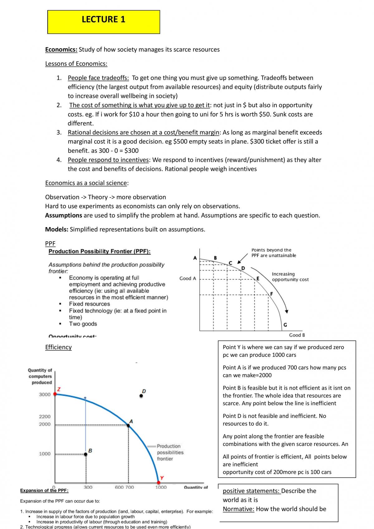 Study Notes - Page 1