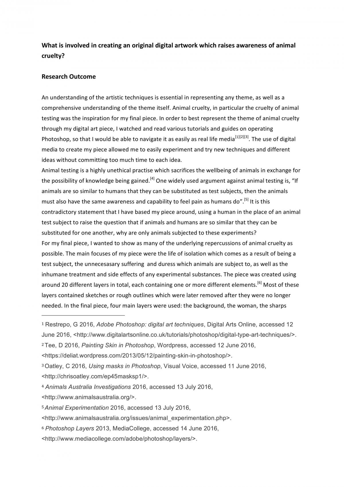 Animal Cruelty - Page 1