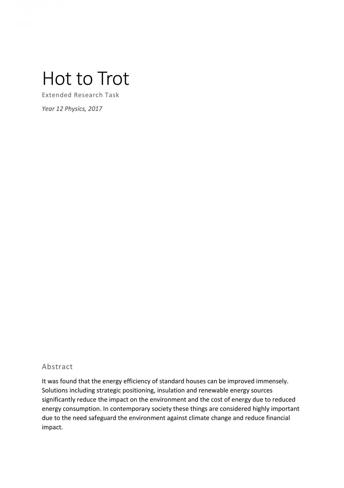 Energy Efficient Housing Solutions ERT - Page 1
