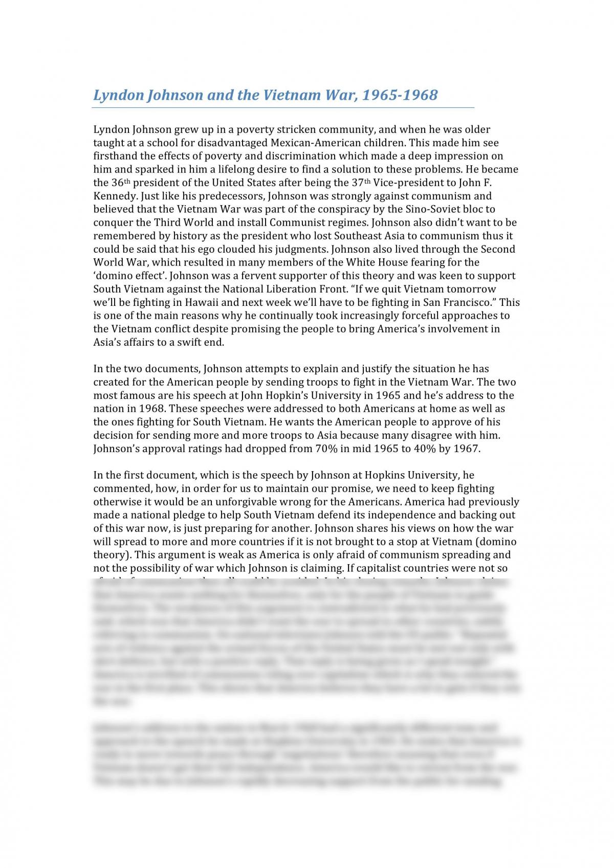 Document Analysis International Politics - Page 1