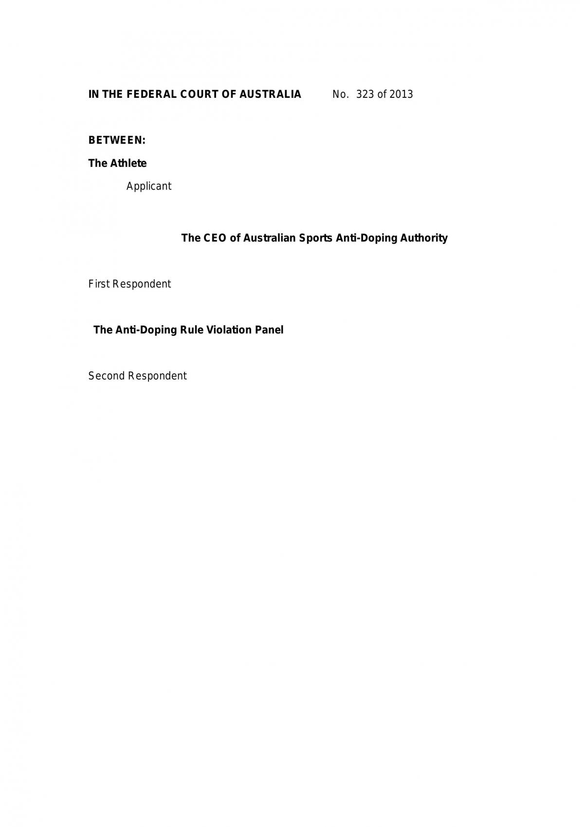 Admin Law Assignment of 2013-- Judicial review application  - Page 1