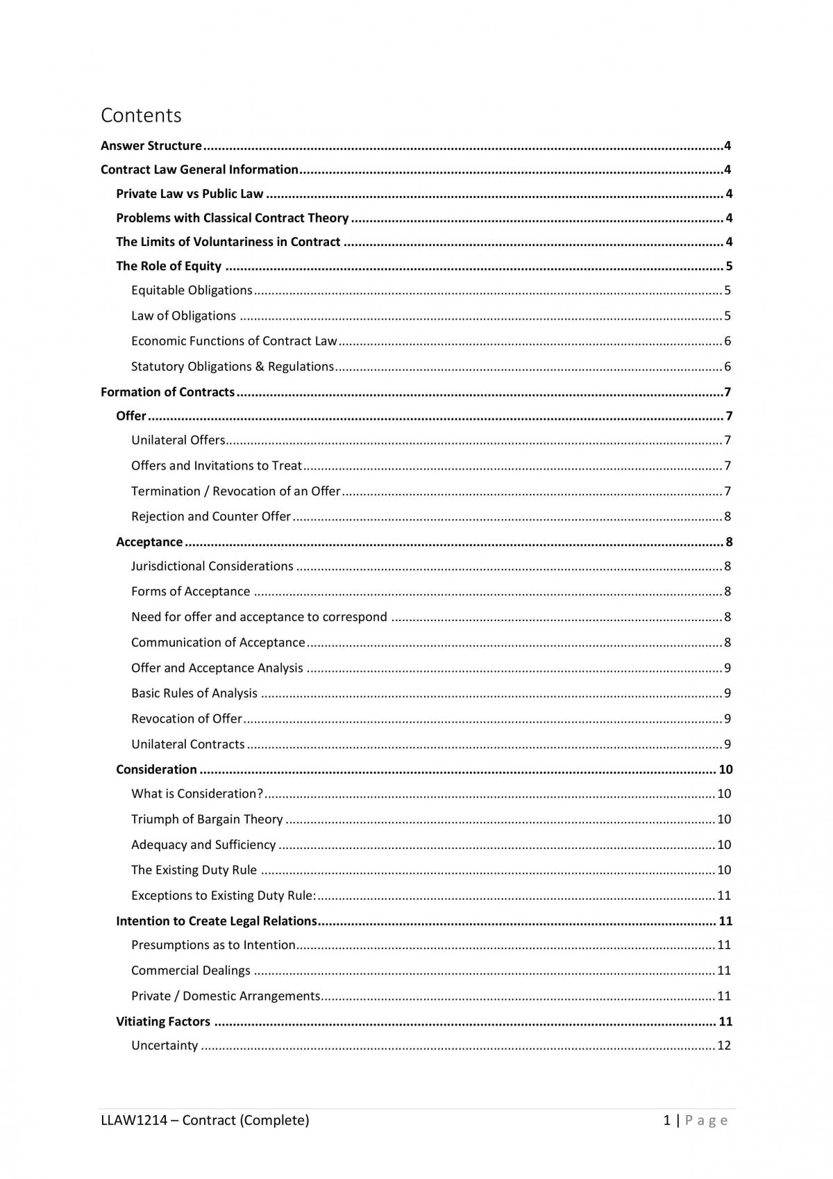 Full Exam Notes - Page 1