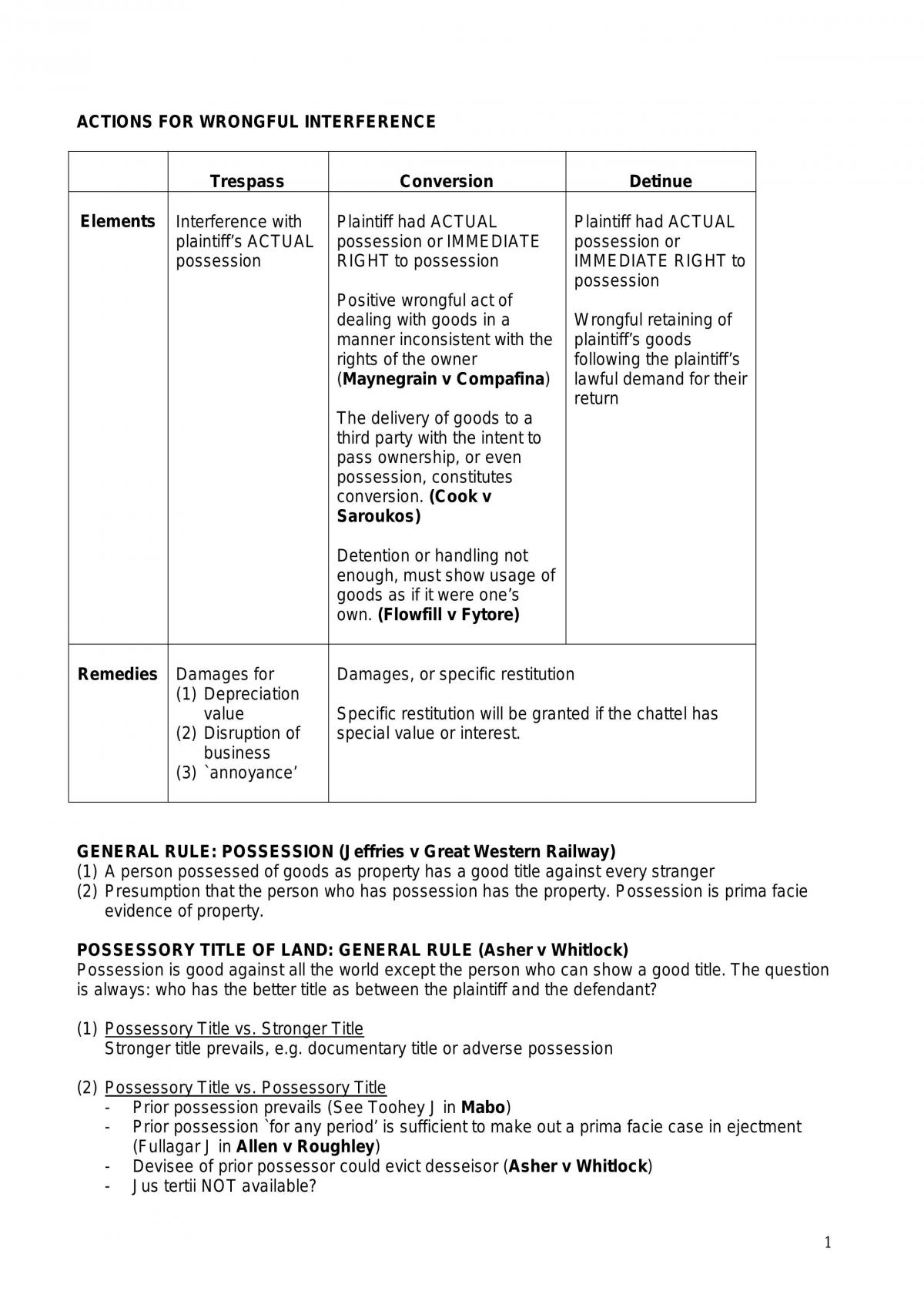 Whole Set Of Notes - Page 1