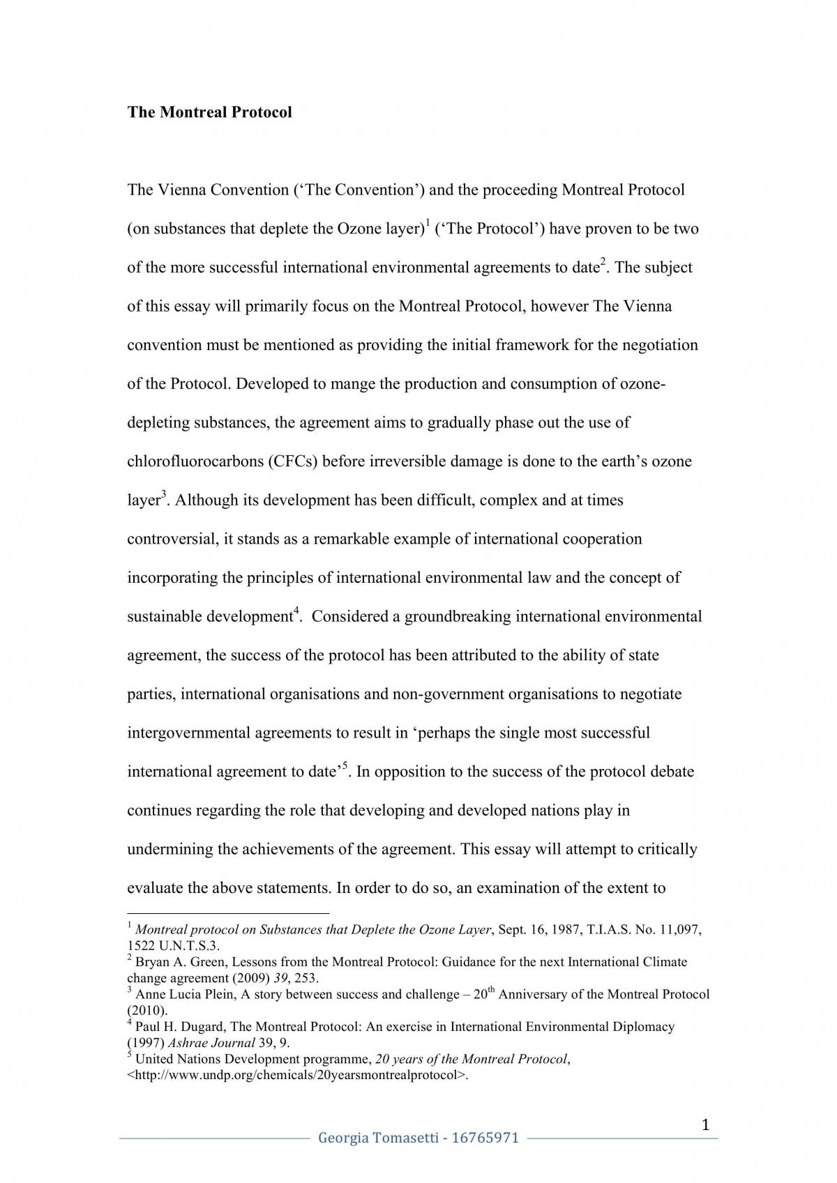International Environmental law - Page 1