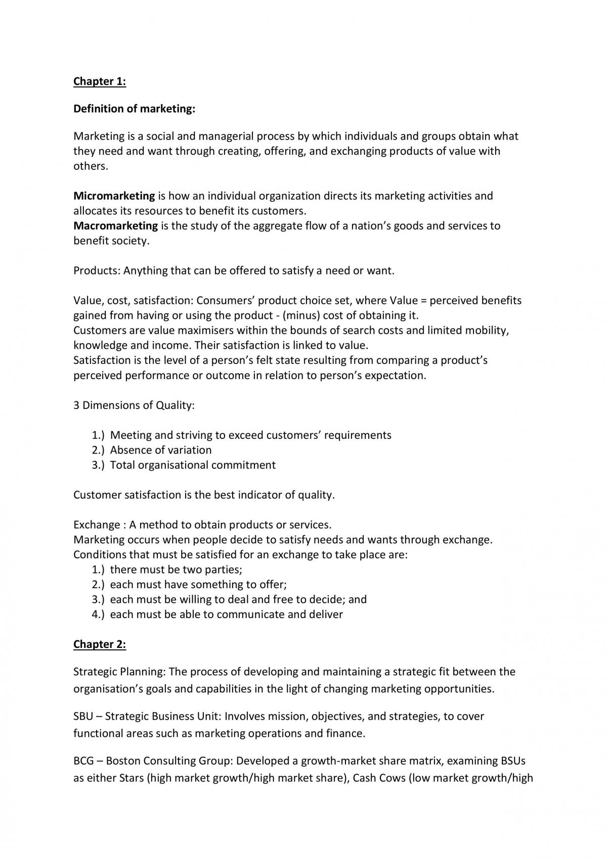 Marketing Complete notes - Page 1