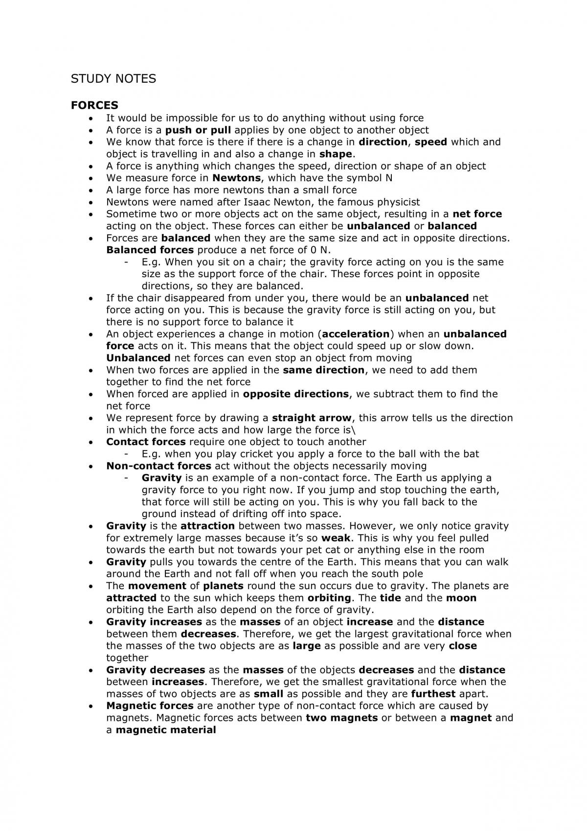 Motion and Energy Transfer - Page 1